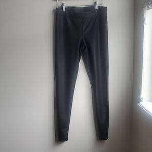 Express Black Faux Leather Leggings